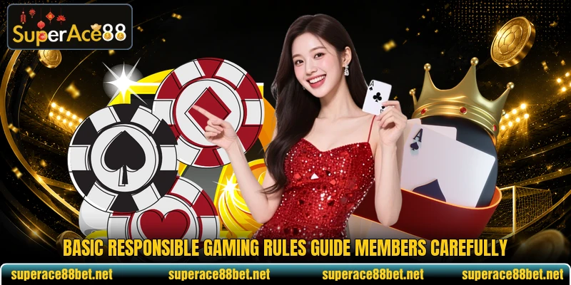 Basic responsible gaming rules guide members carefully