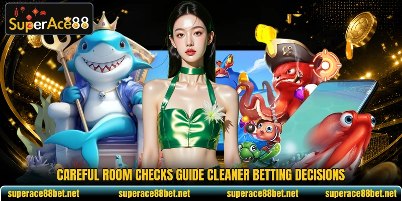 Careful room checks guide cleaner betting decisions Careful room checks guide cleaner betting decisions