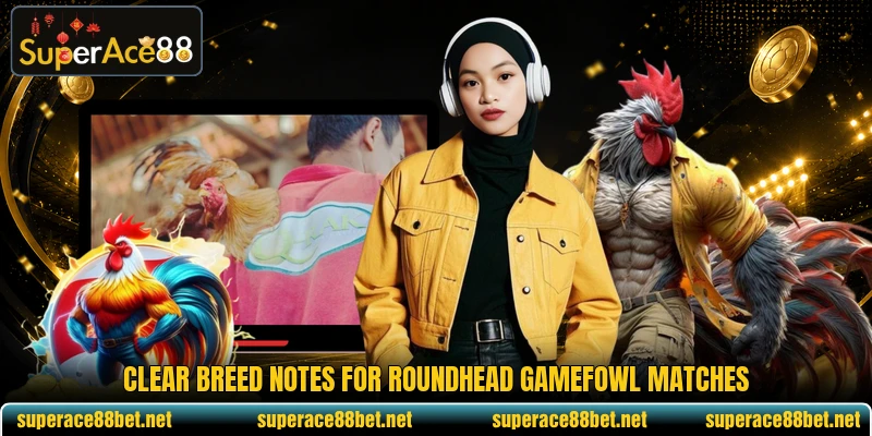 Clear breed notes for Roundhead Gamefowl matches Clear breed notes for Roundhead Gamefowl matches