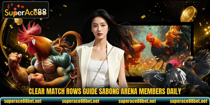Clear match rows guide Sabong Arena members daily Clear match rows guide Sabong Arena members daily