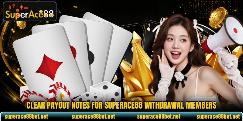 Clear payout notes for SuperAce88 withdrawal members