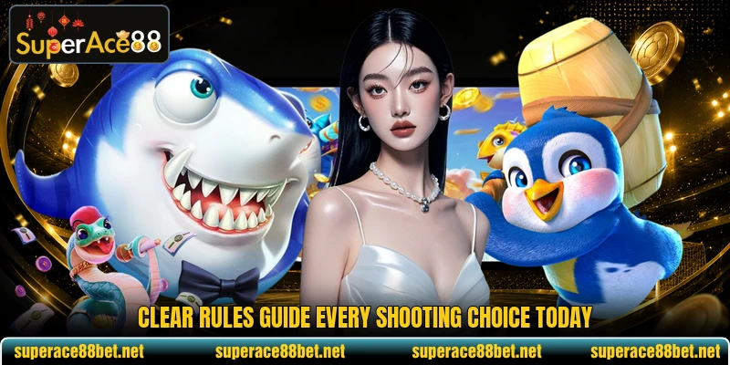 Clear rules guide every shooting choice today Clear rules guide every shooting choice today