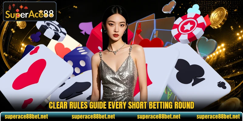 Clear rules guide every short betting round Clear rules guide every short betting round