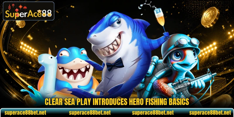 Clear sea play introduces Hero Fishing basics Clear sea play introduces Hero Fishing basics