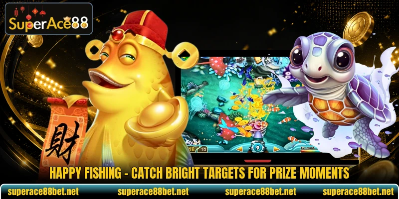 Happy Fishing - Catch Bright Targets For Prize Moments