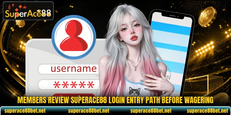 Members review SuperAce88 login entry path before wagering