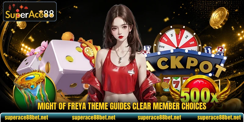 Might of Freya theme guides clear member choices Might of Freya theme guides clear member choices