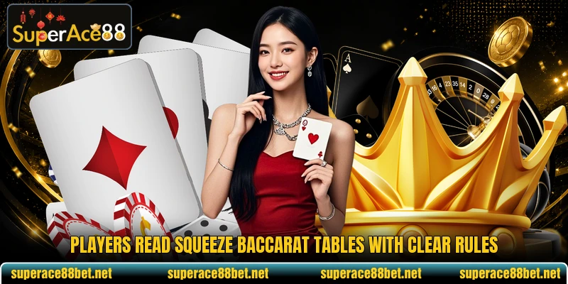 Players read Squeeze Baccarat tables with clear rules Players read Squeeze Baccarat tables with clear rules