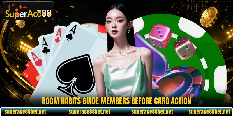 Room habits guide members before card action Room habits guide members before card action