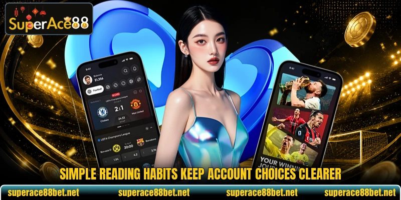 Simple reading habits keep account choices clearer