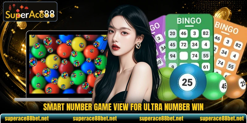 Smart number game view for Ultra Number Win Smart number game view for Ultra Number Win