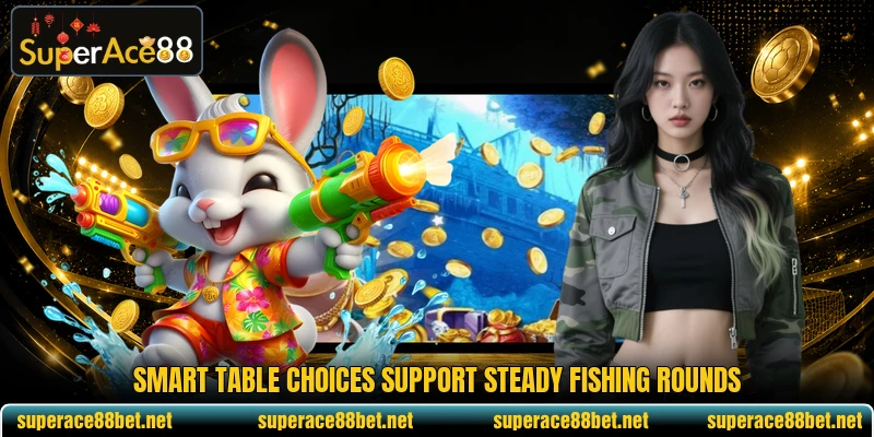 Smart table choices support steady fishing rounds Smart table choices support steady fishing rounds