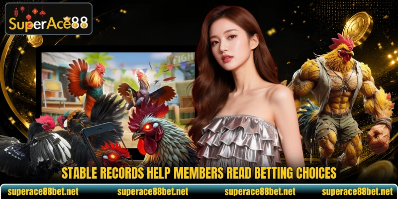 Stable records help members read betting choices Stable records help members read betting choices