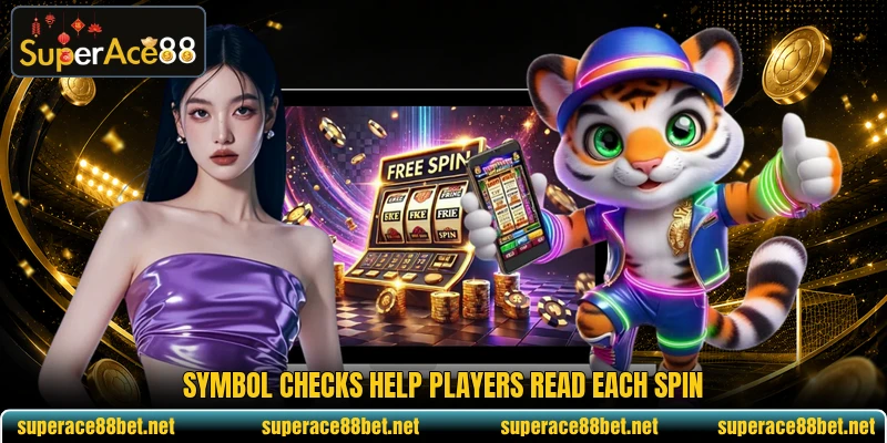Symbol checks help players read each spin Symbol checks help players read each spin