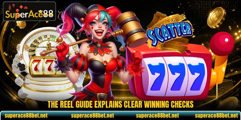 The reel guide explains clear winning checks The reel guide explains clear winning checks