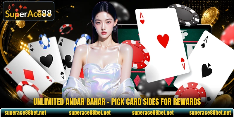 Unlimited Andar Bahar - Pick Card Sides For Rewards
